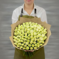 101 белая роза (Кения)